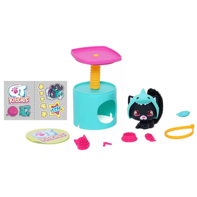 Игровой набор QT Kitties - Котенок Эш