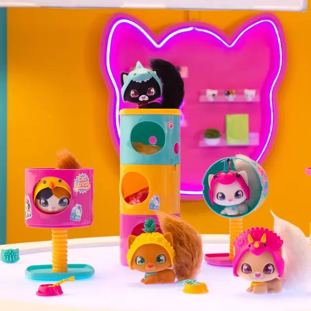 Игровой набор QT Kitties - Котенок Эш