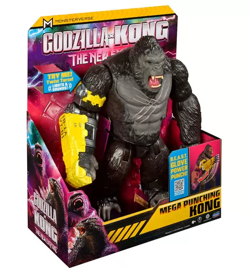 Фигурка Godzilla x Kong – Мега мощный удар Конга (свет, звук) - 35585_8.jpg - № 8