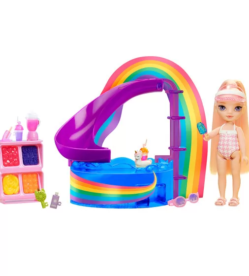 Игровой набор с куклой Rainbow High – Радужный праздник в бассейне - 522249_5.jpg - № 5