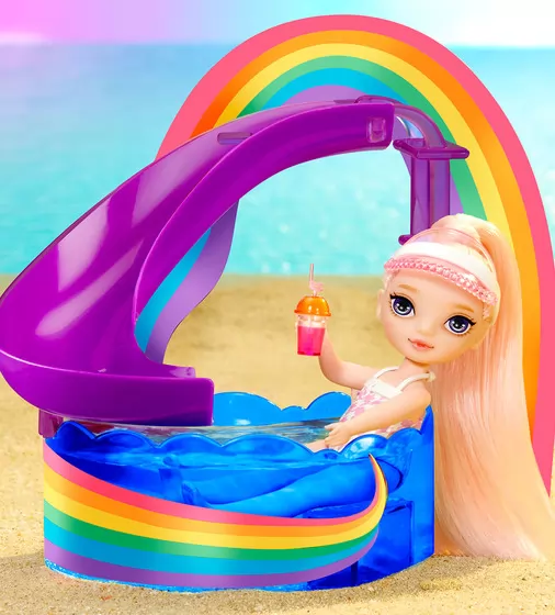 Игровой набор с куклой Rainbow High – Радужный праздник в бассейне - 522249_9.jpg - № 9