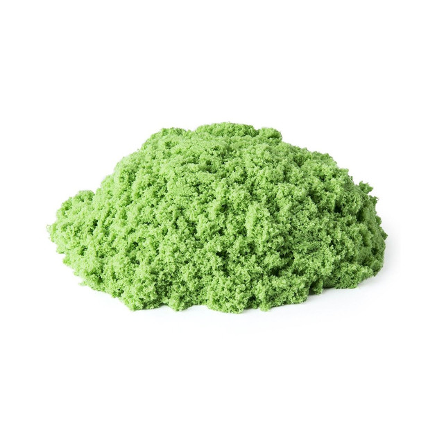 Песок Для Детского Творчества - Kinetic Sand Мини Крепость (Зеленый,141 Г, Акционный)