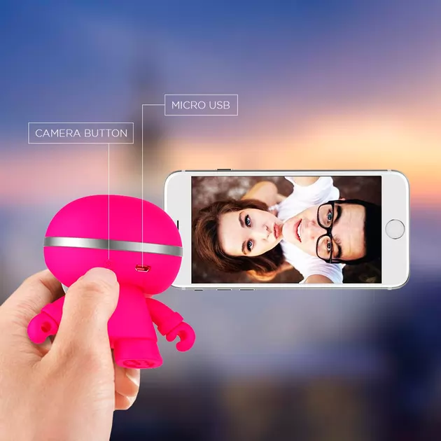 Акустика Xoopar - Mini Xboy (7,5 Cm, Розовый, Bluetooth)