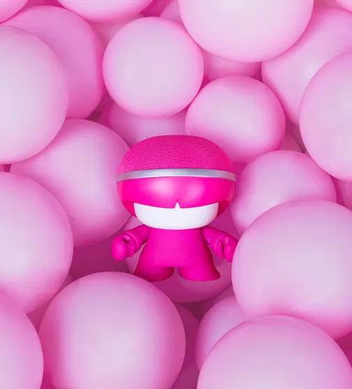 Акустика Xoopar - Mini Xboy (7,5 Cm, Розовый, Bluetooth) - XBOY81001.24A_9.jpg - № 9