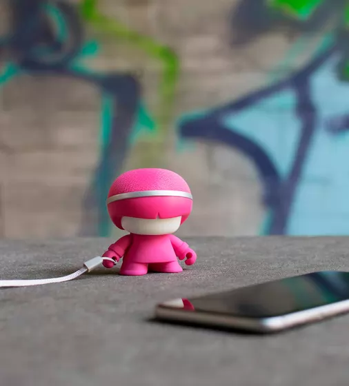 Акустика Xoopar - Mini Xboy (7,5 Cm, Розовый, Bluetooth) - XBOY81001.24A_8.jpg - № 8