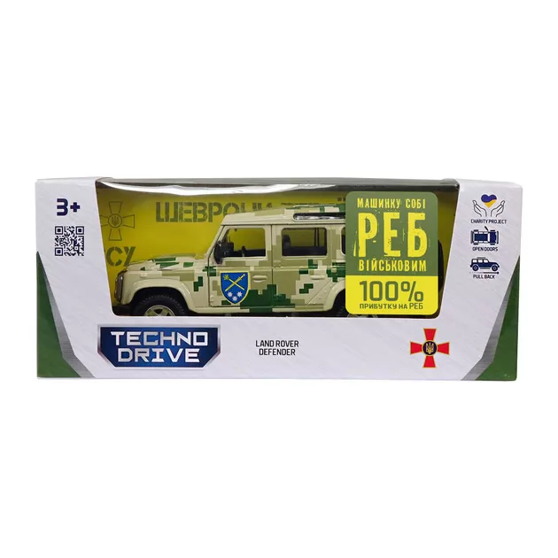Автомодель серии Шевроны Героев - Land Rover Defender - ОК "Восток""