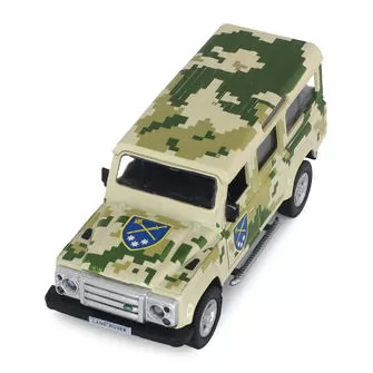 Автомодель серии Шевроны Героев - Land Rover Defender - ОК 