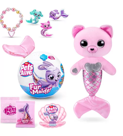 Интерактивный игровой набор Pets Alive серии Furmaids" – Котенок Пурл" - 9555A_3.jpg - № 3