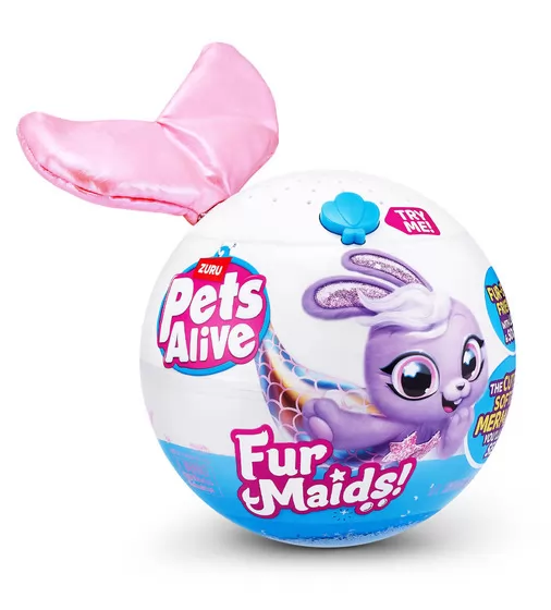 Интерактивный игровой набор Pets Alive серии Furmaids" – Котенок Пурл" - 9555A_1.jpg - № 1