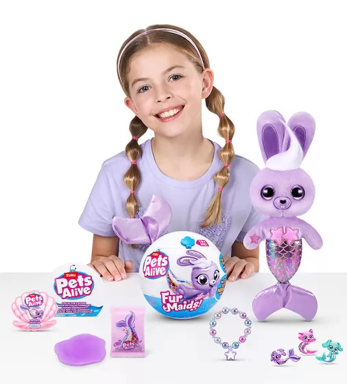 Интерактивный игровой набор Pets Alive серии Furmaids" – Кролик Старлет" - 9555B_9.jpg - № 9