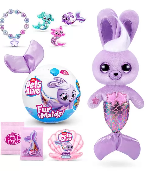 Интерактивный игровой набор Pets Alive серии Furmaids" – Кролик Старлет" - 9555B_3.jpg - № 3