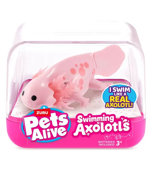 Интерактивная игрушка Pets Alive – Аксолотль (розовый) - 9556A_1.jpg - № 1
