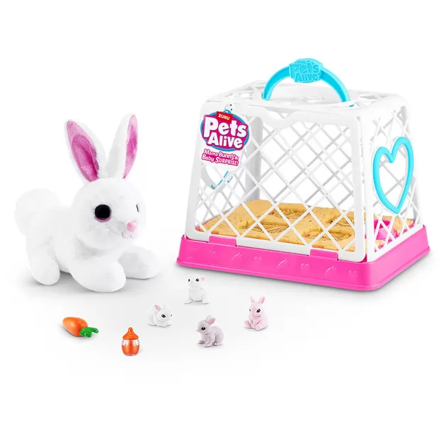 Интерактивный игровой набор Pets Alive – Мама крольчиха с сюрпризом