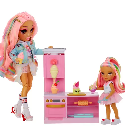 Игровой набор с куклой Rainbow High – Кондитерская Кенди - 522058_8.jpg - № 8
