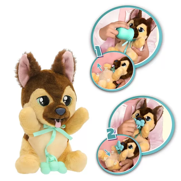 Интерактивная игрушка Baby Paws серии Yummy" – Немецкая овчарка"