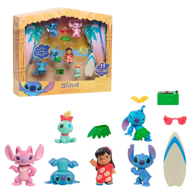 Набор коллекционных фигурок Stitch - Стич