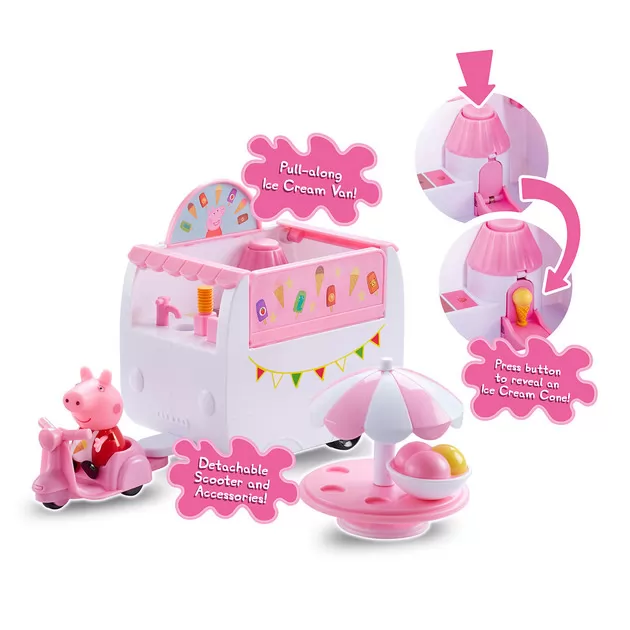 Игровой Набор Peppa - Фургончик С Мороженым
