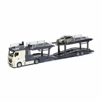 Игровой Набор - Автотранспортер Mercedes-Benz Actros C Автомоделью Vw Polo Gti Mark 5