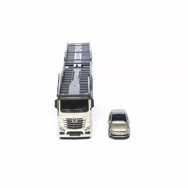Игровой Набор - Автотранспортер Mercedes-Benz Actros C Автомоделью Vw Polo Gti Mark 5