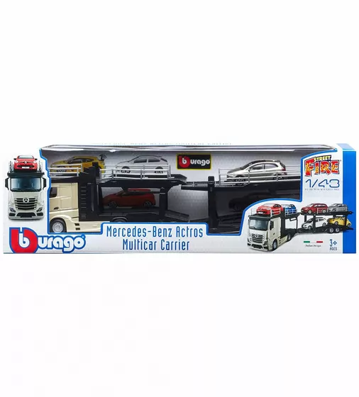 Игровой Набор - Автотранспортер Mercedes-Benz Actros C Автомоделью Vw Polo Gti Mark 5 - 18-31458_10.jpg - № 10