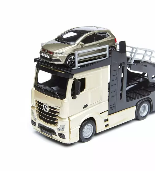 Игровой Набор - Автотранспортер Mercedes-Benz Actros C Автомоделью Vw Polo Gti Mark 5 - 18-31458_6.jpg - № 6