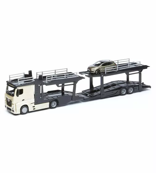 Игровой Набор - Автотранспортер Mercedes-Benz Actros C Автомоделью Vw Polo Gti Mark 5 - 18-31458_1.jpg - № 1