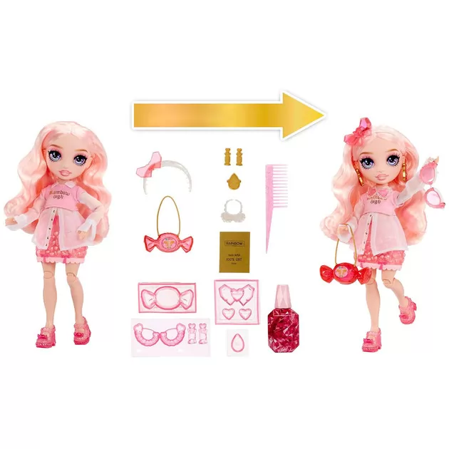 Игровой набор с куклой Rainbow High серии Creative Crystals" - Белла"