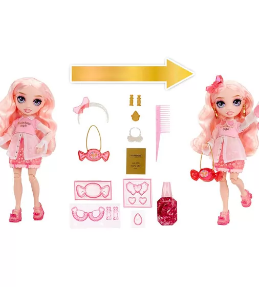 Игровой набор с куклой Rainbow High серии Creative Crystals" - Белла" - 121367_2.jpg - № 2