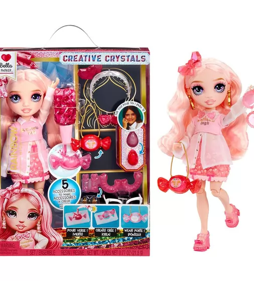 Игровой набор с куклой Rainbow High серии Creative Crystals" - Белла" - 121367_1.jpg - № 1