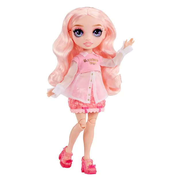 Игровой набор с куклой Rainbow High серии Creative Crystals" - Белла"