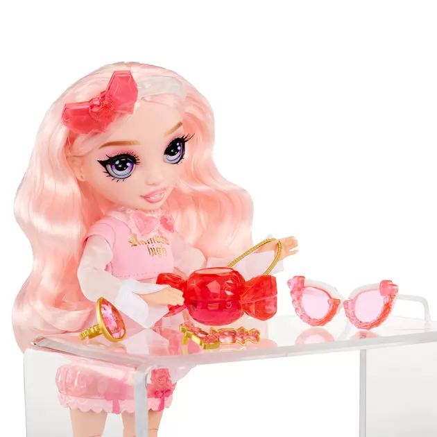 Игровой набор с куклой Rainbow High серии Creative Crystals" - Белла"