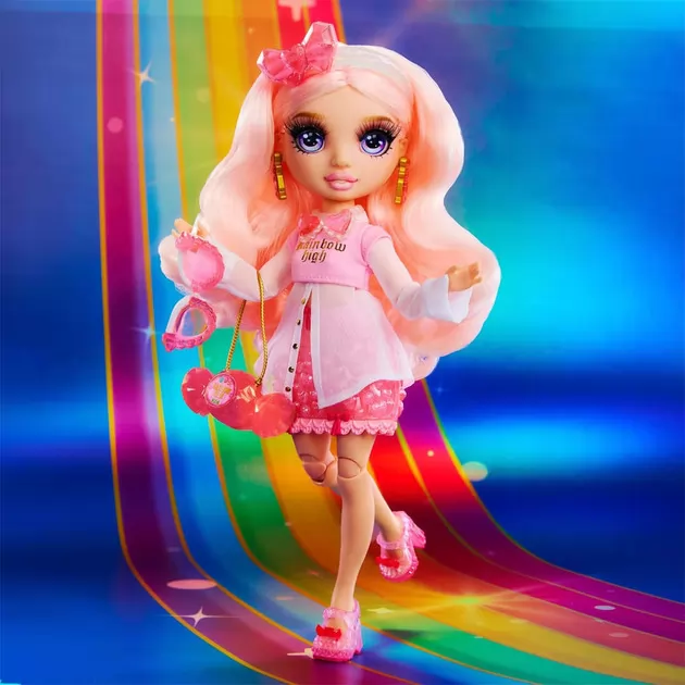 Игровой набор с куклой Rainbow High серии Creative Crystals" - Белла"