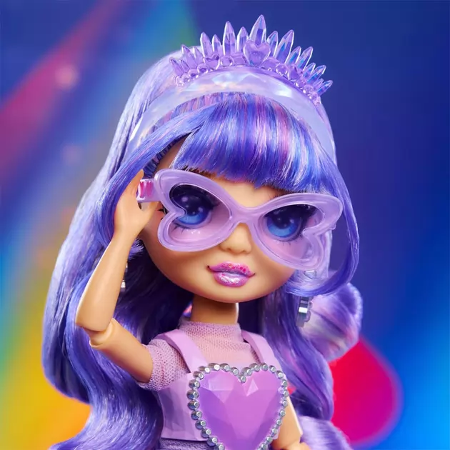 Игровой набор с куклой Rainbow High серии Creative Crystals" - Виолетта"