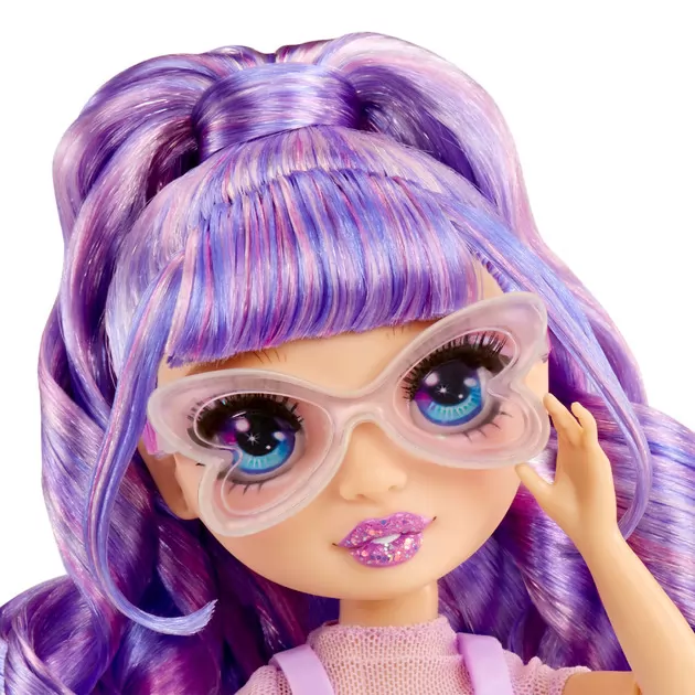 Игровой набор с куклой Rainbow High серии Creative Crystals" - Виолетта"