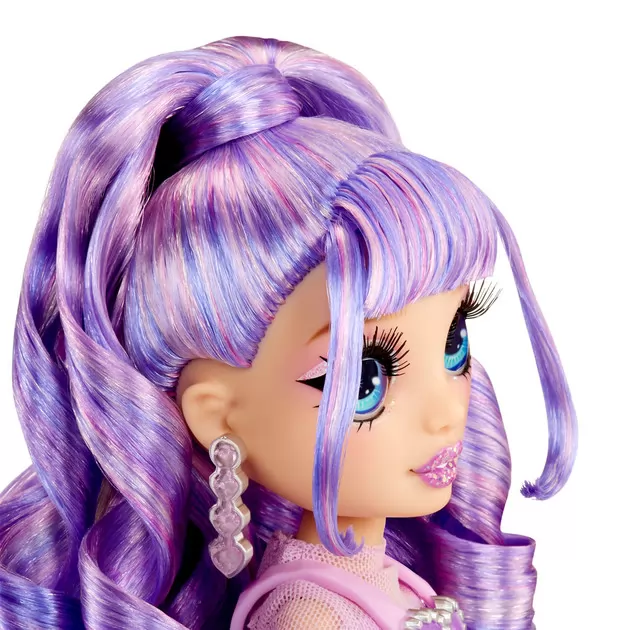 Игровой набор с куклой Rainbow High серии Creative Crystals" - Виолетта"