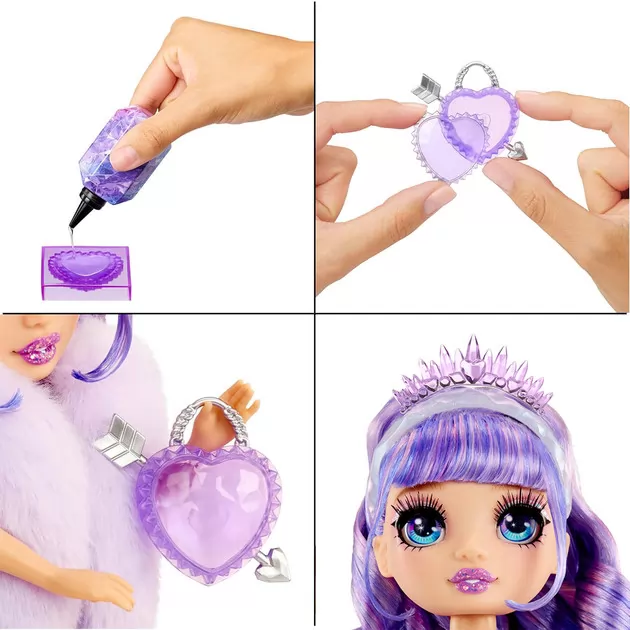 Игровой набор с куклой Rainbow High серии Creative Crystals" - Виолетта"