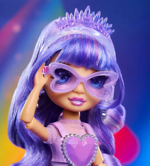 Игровой набор с куклой Rainbow High серии Creative Crystals" - Виолетта" - 121404_11.jpg - № 11