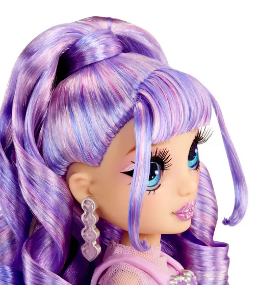 Игровой набор с куклой Rainbow High серии Creative Crystals" - Виолетта" - 121404_6.jpg - № 6