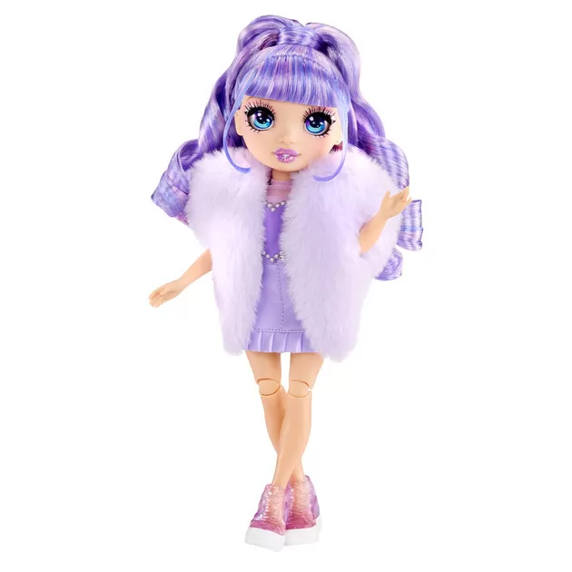 Игровой набор с куклой Rainbow High серии Creative Crystals" - Виолетта"