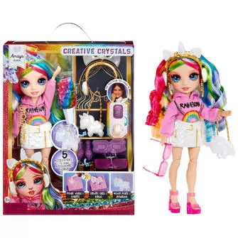 Игровой набор с куклой Rainbow High серии Creative Crystals