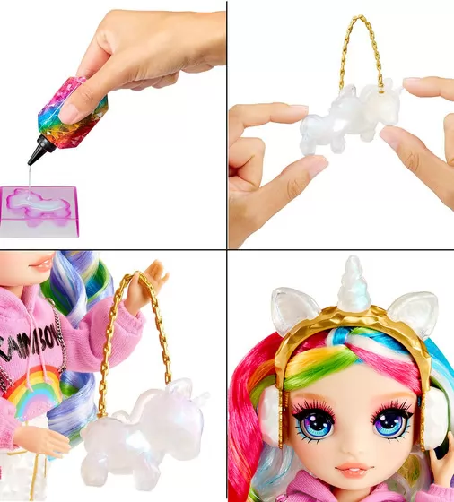 Игровой набор с куклой Rainbow High серии Creative Crystals" - Амая" - 121411_8.jpg - № 8