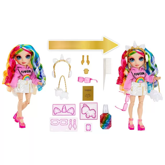 Игровой набор с куклой Rainbow High серии Creative Crystals" - Амая"