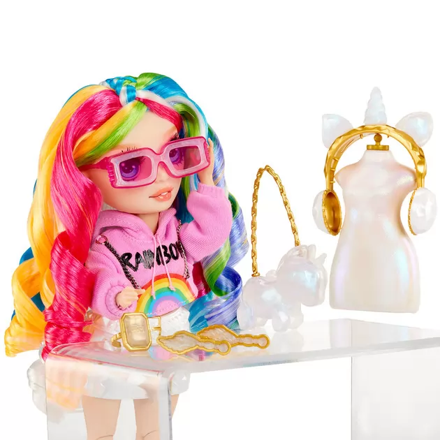 Игровой набор с куклой Rainbow High серии Creative Crystals" - Амая"