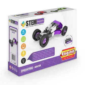 Конструктор Stem Heroes - Спортивные Автомобили: Гоночный