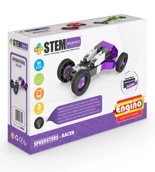 Конструктор Stem Heroes - Спортивные Автомобили: Гоночный - SH33_1.jpg - № 1
