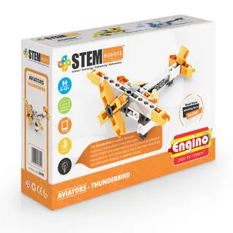 Конструктор Stem Heroes - Авиация: Буревестник