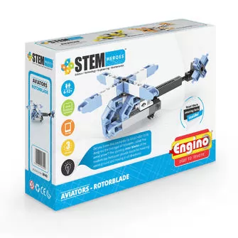Конструктор Stem Heroes - Авиация: Вертолет