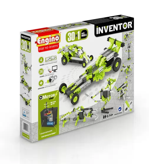 Конструктор Inventor Motorized 30 В 1 С Электродвигателем - 3030_1.jpg - № 1