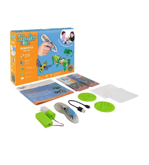 Детская 3D-ручка 3Doodler Start - РОБОТЕХНИКА - 3DS-ROBP-MUL-R_1.jpg - № 1