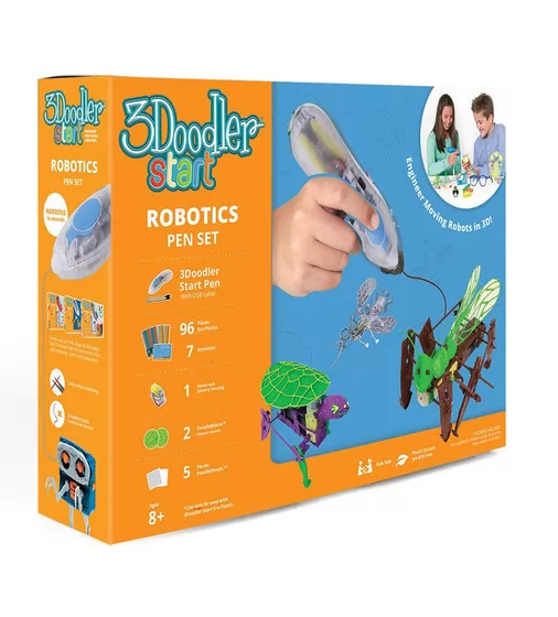 Детская 3D-ручка 3Doodler Start - РОБОТЕХНИКА - 3DS-ROBP-MUL-R_2.jpg - № 2